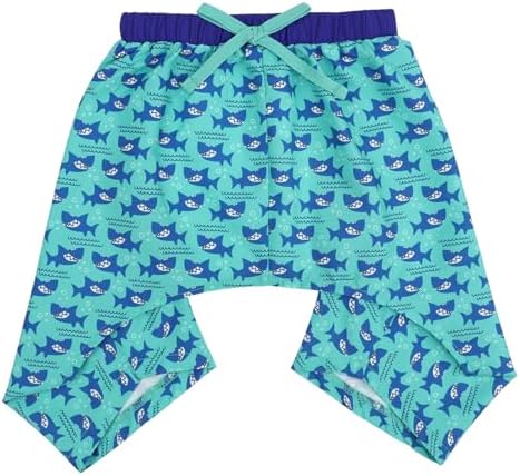 Dog Swim Trunks Hawaiian Shorts Beach Pool Puppy Swimsuit Bl in Sharks